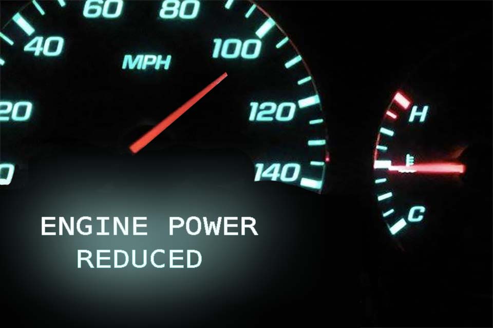 chevy malibu engine power reduced